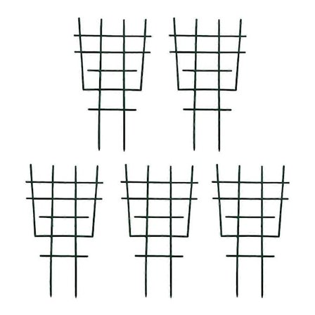 Växtstöd i plast för trädgårdsväxter, fästanordning, ram, kruka, fäste, klätterväxt, fast växt, odling