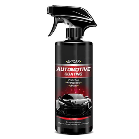 Bilbelægning Flydende Voks Polish Hydrofobisk Topcoat Ridsefjerner Bilpleje Beskyttelse 500ml