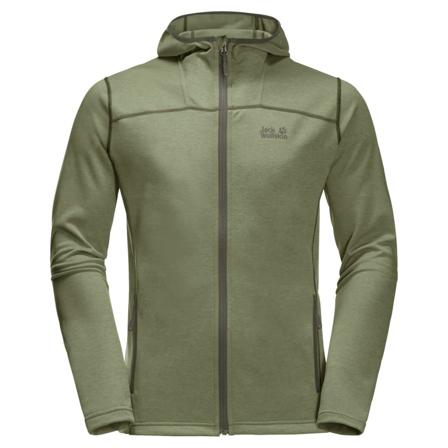 Jack Wolfskin Men's Horizon Hooded Jacket Men Mid layer tops Green M