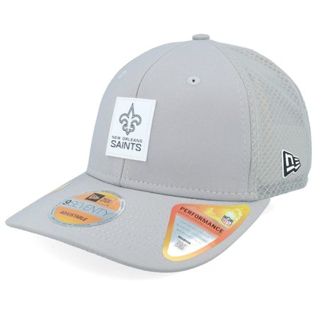 New Era - NFL Grå trucker Keps - New Orleans Saints NFL 25 9SEVENTY Grey Trucker @ Hatstore
