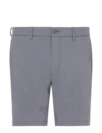 Ff Pete Embroidery Short Grey Original Penguin Golf