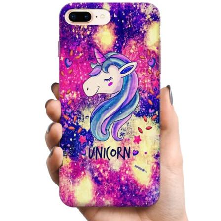 Apple iPhone 8 Plus TPU Mobilskal Unicorn Enhörning