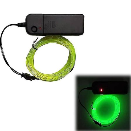 5m Bil Inredning Tillbehör Atmosfär Lampa El Kallt Ljus Linje Dekorativ Instrumentbräda Konsol Led Ambient Ljus