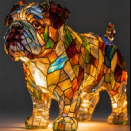 Ornamental lampe i harpiks – USB-drevet dekorativ lampe | Amerikanske kunsthåndværk i harpiks