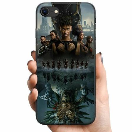 Apple Iphone Se (2022) Tpu Mobilskal Wakanda Forever : Black P