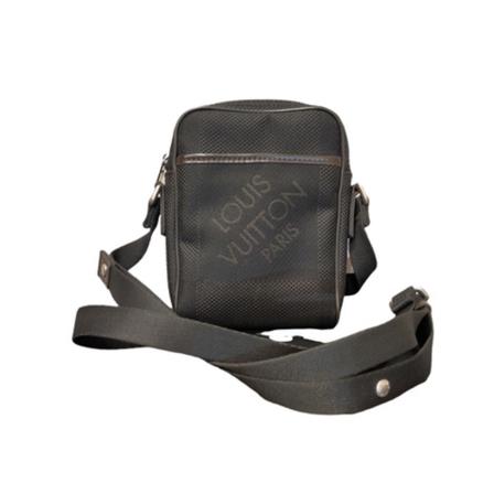 Louis Vuitton Vintage, Pre-owned bag Zwart, Heren, Maat:ONE Size,nylon