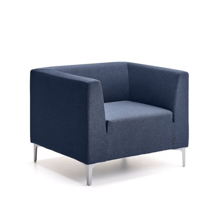Armchair CASUAL, fabric ETNA, blue