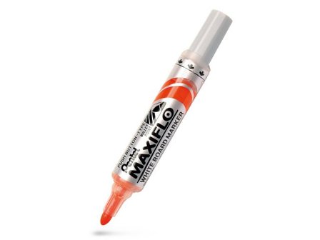 PENTEL Whiteboardpenna Maxiflo rund orange - Lyreco - Kontorsmaterial - Pennor - Whiteboardpennor - Rund spets