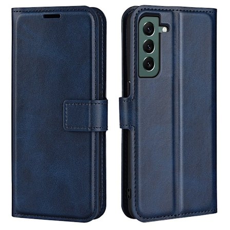 Lompakko Nahkakotelo For Samsung Galaxy S23 Plus - Sininen