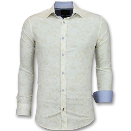 Gentile Bellini - Skjortor - Beige - Herr - Storlek: Xl, Herr, Storlek: XL