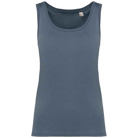Native Spirit Dam/Dam Tank Top L Mineralgrå