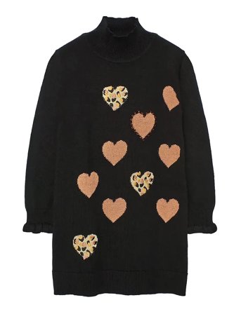 Boboli Knitwear Dress - Black - 122