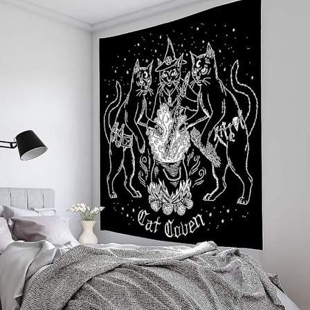 150X200cm 9 divination gobelin vægophæng sengetæppe måtte til boligindretning fa0736