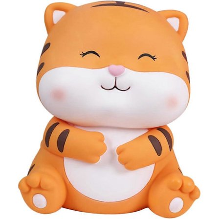 1 stk. Sparebøsse Legetøjsbeholder i Tigerens År Sparebøsse til Kreativ Møntbeholder Elektronisk Sparebøsse Drenge Bank