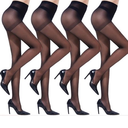 4-core silkestrømper til kvinder, forår og efterår