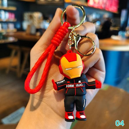 Spider Man e Pendant Avengers Iron Man Captain America Nyckelring - spot sales