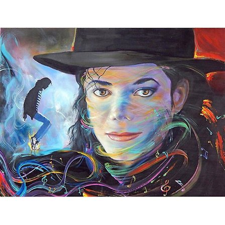 Diamantbroderi Mike Jackson Portræt Diy Fuld Bor Diamant Maleri Korssting Rhinestone Hjem Indretning Håndarbejde Gave