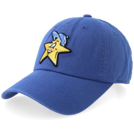 American Needle - Blå unconstructed Keps - Yokohama Baystars Ballpark Royal Dad Cap @ Hatstore