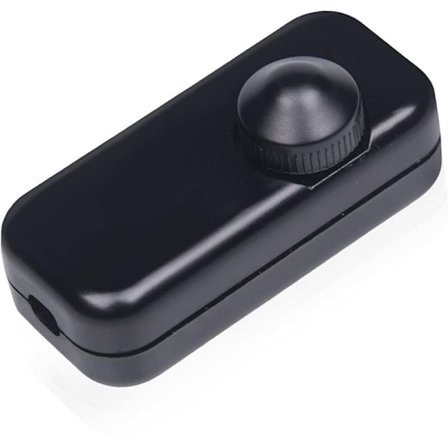 Himmennettävä himmenninkytkin 1W-150W LED himmennettävät lamput Päälle/Pois AC220-240V Inline/Välissä 1W Hiljainen (Johdinlenkki pyörivällä 