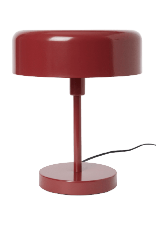 Åhléns Home Bordslampa i metall LUCA Belysning Röd ONESIZE