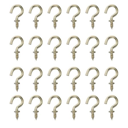 100 stk. udendørs kroge guirlande køkken krog skrue kop krog Wa