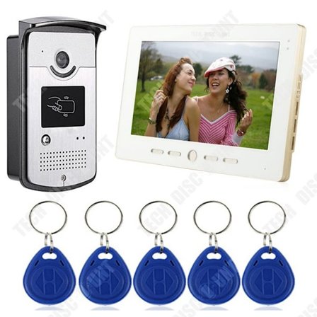 Visuaalinen keskuspuhelu - TECH DISCOUNT - HD - IP55-kestävyys - Yövisio - 16 melodíaa