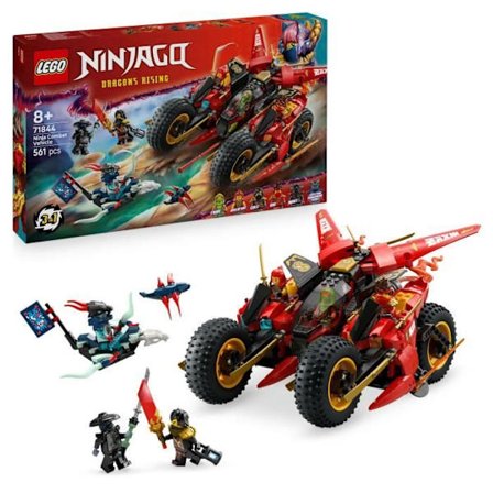 LEGO NINJAGO 71844 Ninjastridsfordon - Byggset för pojkar från 8 år