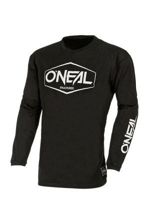 Maglia Cross O'Neal Element Hexx Nero-Bianco S