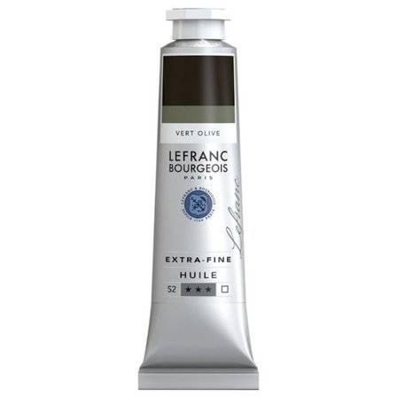 Oljefärg - Lefranc Bourgeois - Olivgrön - 40ml - Extra-fine - Avancerad konstnär