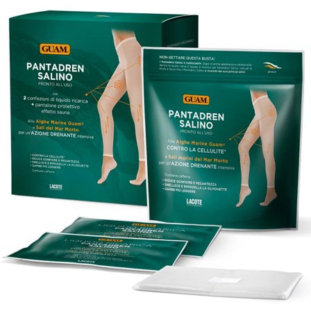 Guam Pantadren Salino Pantalone Snellente + 2 Buste Liquido