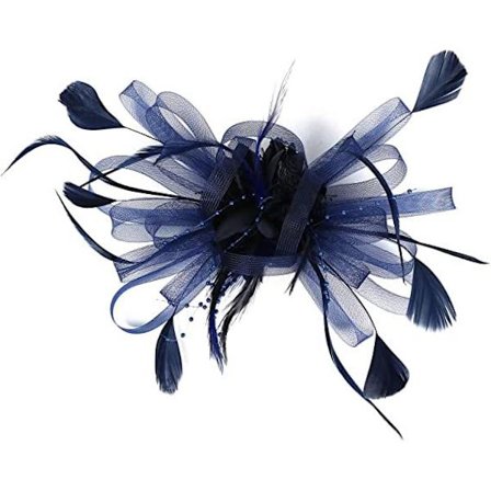Elegant Fascinator Hat for Kvinner - Brudefjær Hårklemme Tilbehør Cocktail Royal Ascot