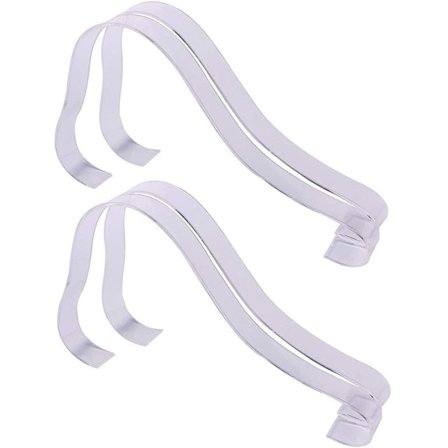 4PCS Akryl Genomskinlig Sko Displayställ Sko Stöd, Sandal Sko Display Stativ Insatser Hållare