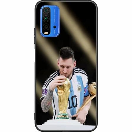 Xiaomi Redmi Note 9 4g Svart Skal Messi