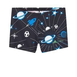 Kids - adidas Performance Black Buzz Swim Shorts 104 cm - Swimwear and coverups - 104 CM - Black
