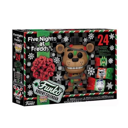Joulukalenteri: Five Nights at Freddy's (FNAF) Minifiguurit - Salaperäinen yllätyslaatikko - Lahjaidea