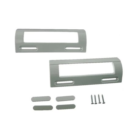 2 x Logik Universal Vit Kyl Frysdörrhandtag 80mm-150mm null none