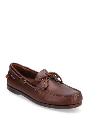 Endeavor Fgl Oiled Waxy Båtsko Sko Brun Sebago*Betinget Tilbud