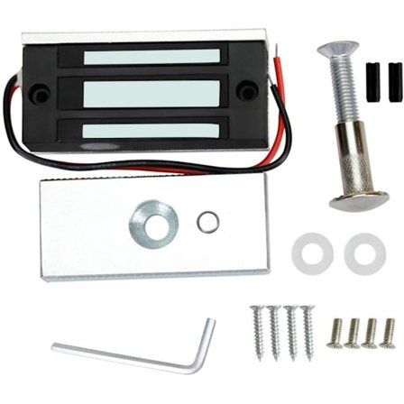 Revolutionerende Dørsikkerhedsopgradering, Elektrisk Magnetlås med 90 Graders Svingdørstøtte til Brandsikre, Træ-, Metal- og Glasdøre