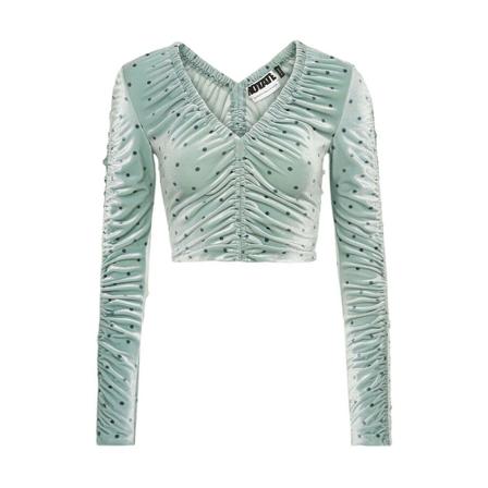 Rotate Birger Christensen, Top Blauw, Dames, Maat:L