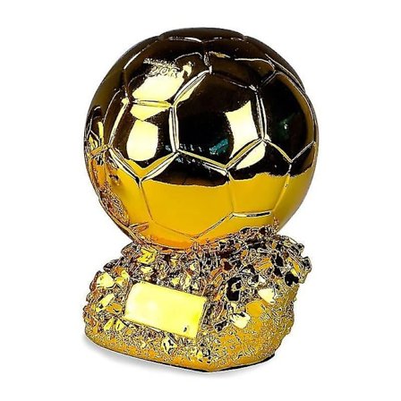 2023 Golden Ball Trophy Benzema Fodbold Final Scorer Model Resin Fodbold Cup Fan Samling Souvenir Fodboldstøvle Form Trofæ