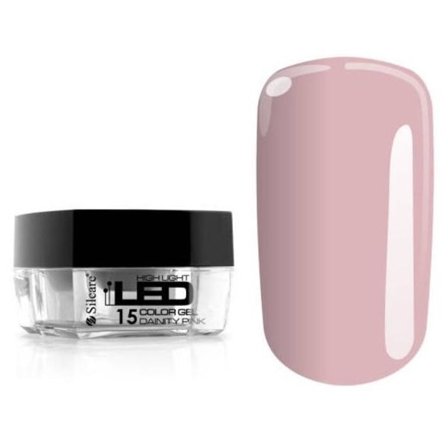 High Light LED Gel - Dainity Pink - 15 - 4 g - Silcare