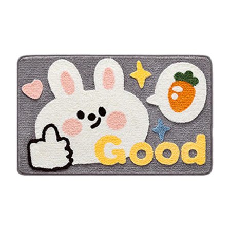 Välkommen sød print dørmåtte udendørs skridsikker absorberende gulvmåtte entré dørmåtte til terrasse, hjem,(stil:stil 2;)