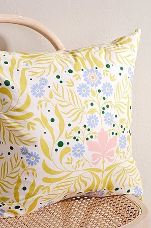 Jotex - Pudebetræk 50x50 Cm multifarvet/beige - BLOOM - Køb Pyntepuder og pudebetræk hos Jotex