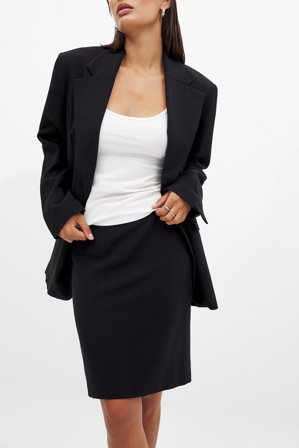 NA-KD Pencil Skirt - Blyantnederdel - Sort - EU 42