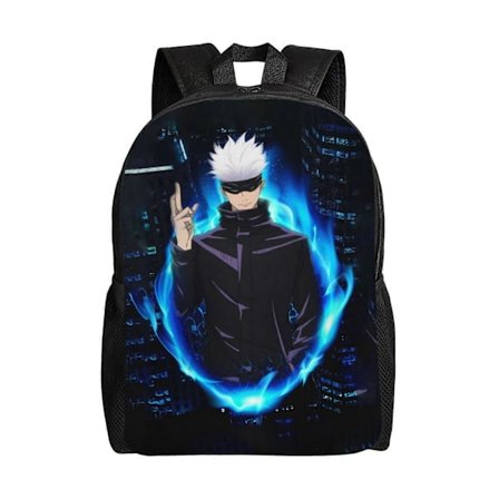 Jujutsu Kaisen Gojo Skole Rygsæk Til Teen Piger Mellemskole Taske Til Børn Unge Casual Skuldertaske-XTYD3680