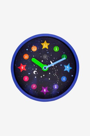 NeXtime - Veggklokke Apollo, diameter 26 cm - Svart - Veggklokker & bordklokker - Fra Homeroom