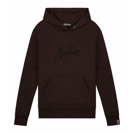 Malelions Essentials Hoodie Senior Brown , Bruin , Heren , Maat: XL