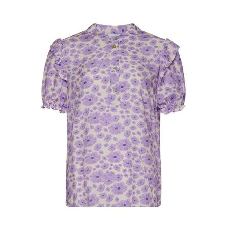 Noella Martha Collar Bluse Lilla, Dame