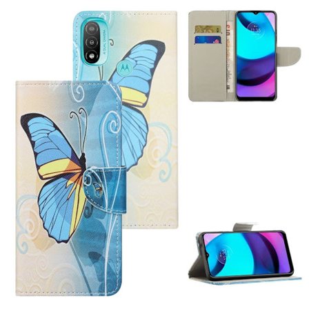 Wonderland Motorola Moto E30 / Motorola Moto E40 / Motorola Moto E20 fodral -Blå