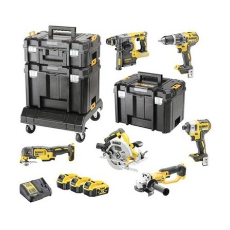 Dewalt DCK685P3T-QW Verktøypakke, Maskiner